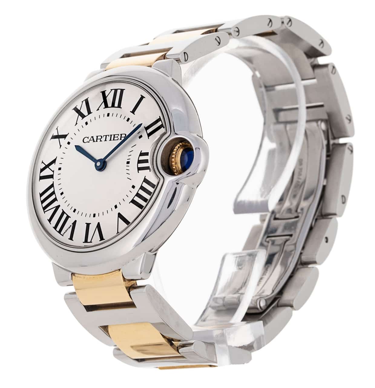 Cartier ballon bleu two 2025 tone ladies
